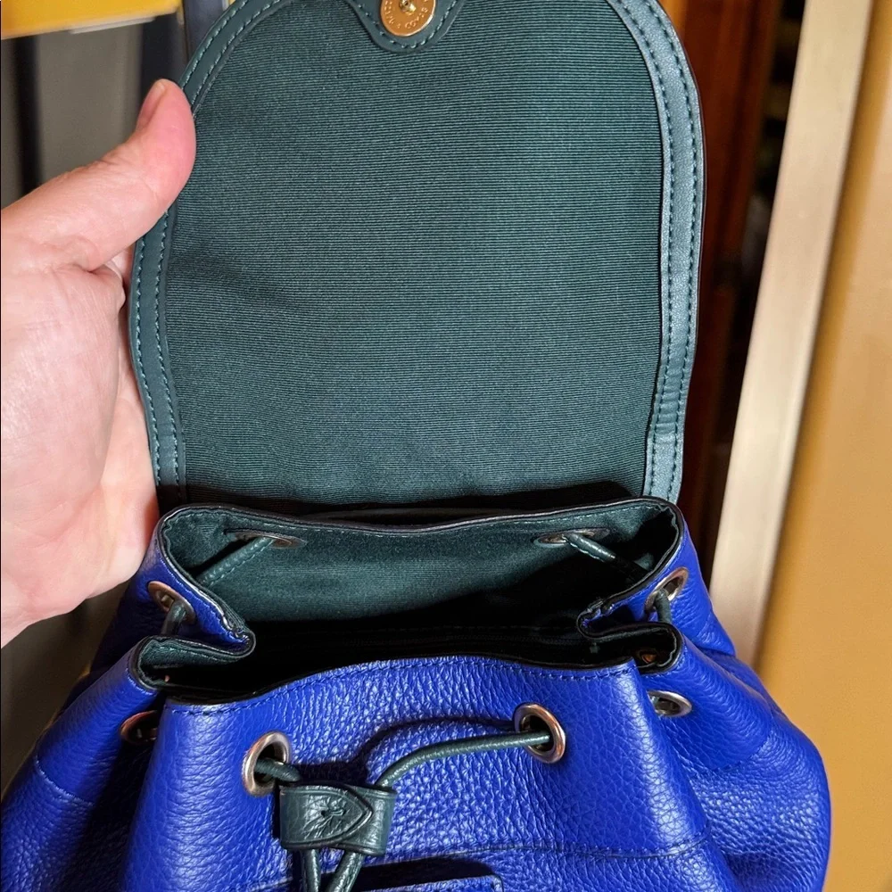 NWOT Coach Pennie Backpack 22” Colorblock Sport Blue Multi - Picture 7 of 13